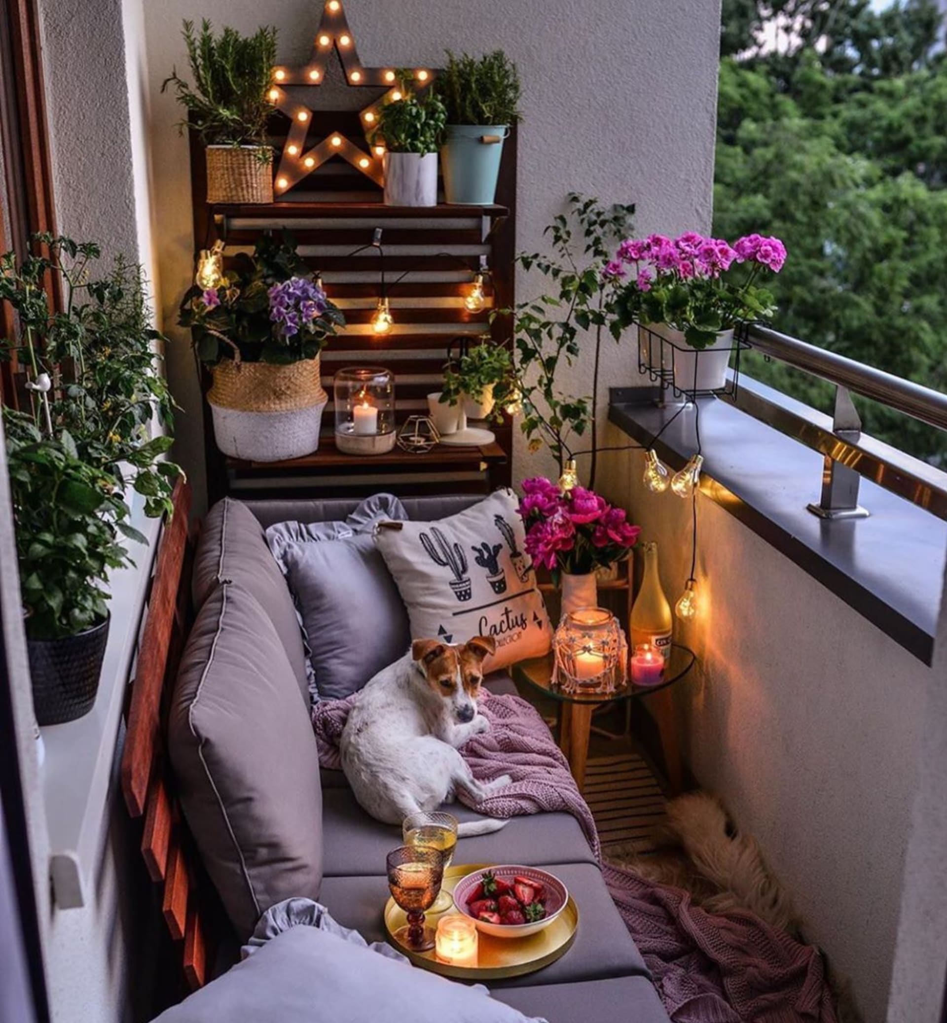 Proměňte balkon v zahradu nebo pokoj navíc. Nenechávejte ho ležet ladem 8