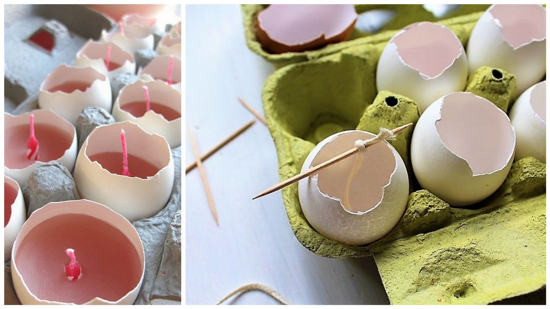 Využijte skořápky od vajíček na velikonoční dekorace 4