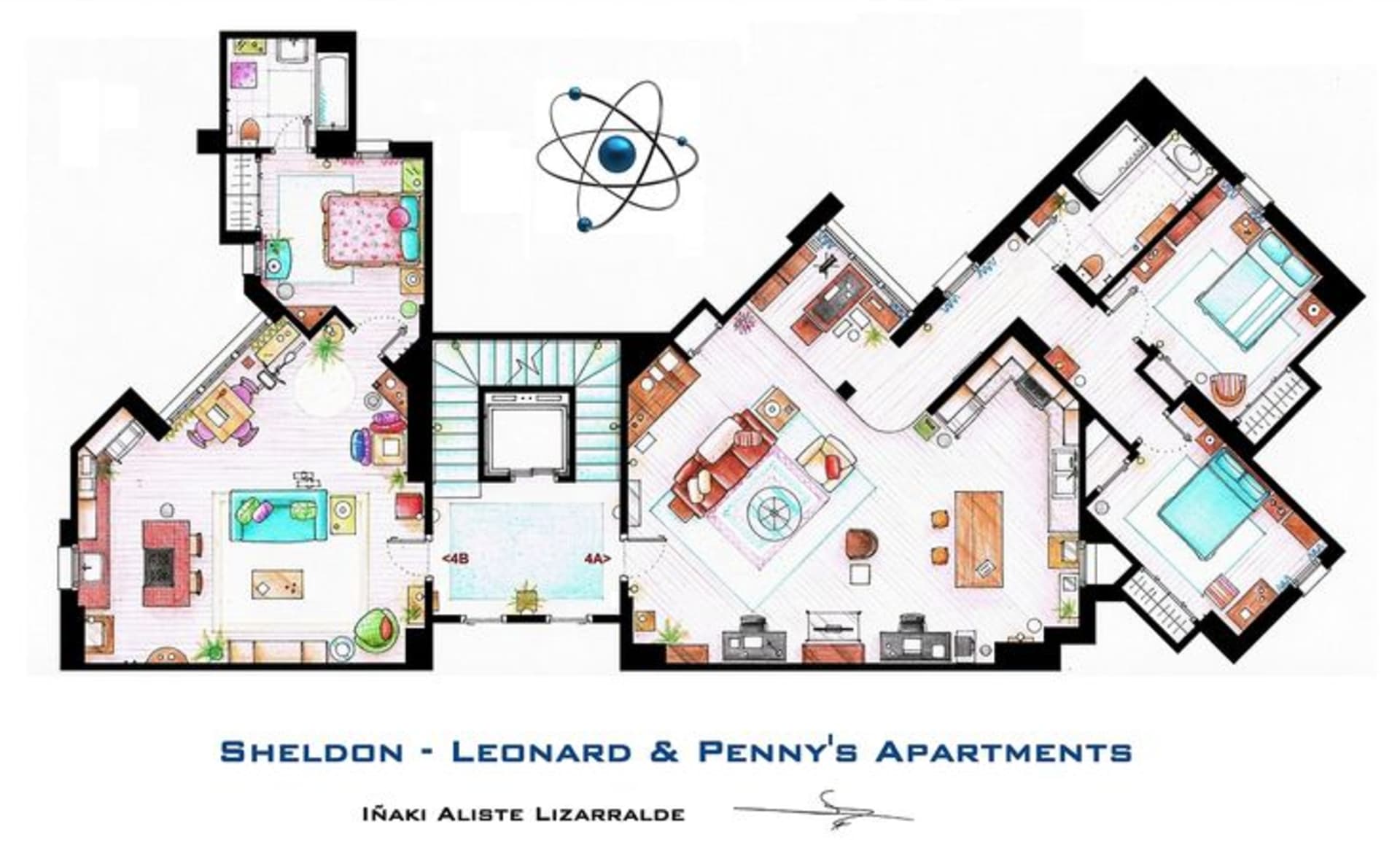 Byt Sheldona, Leonarda a Penny - Obrázek 2