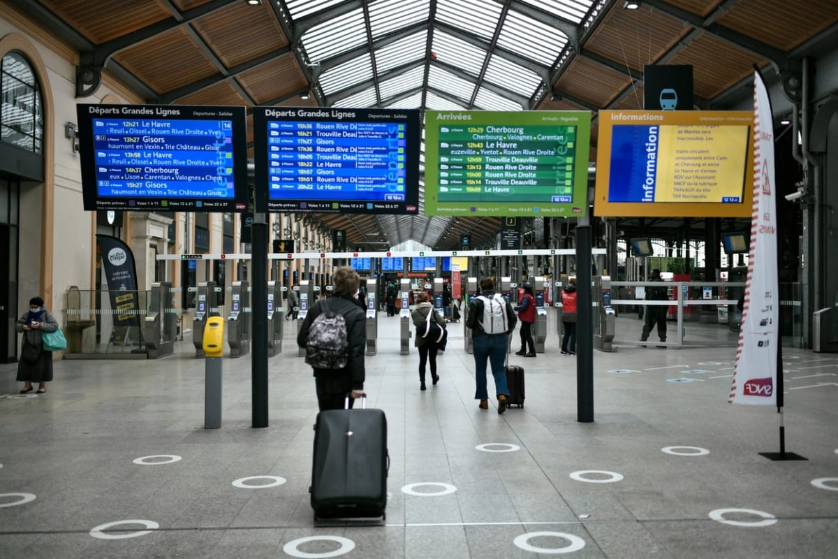 Pařížské nádraží Saint-Lazare