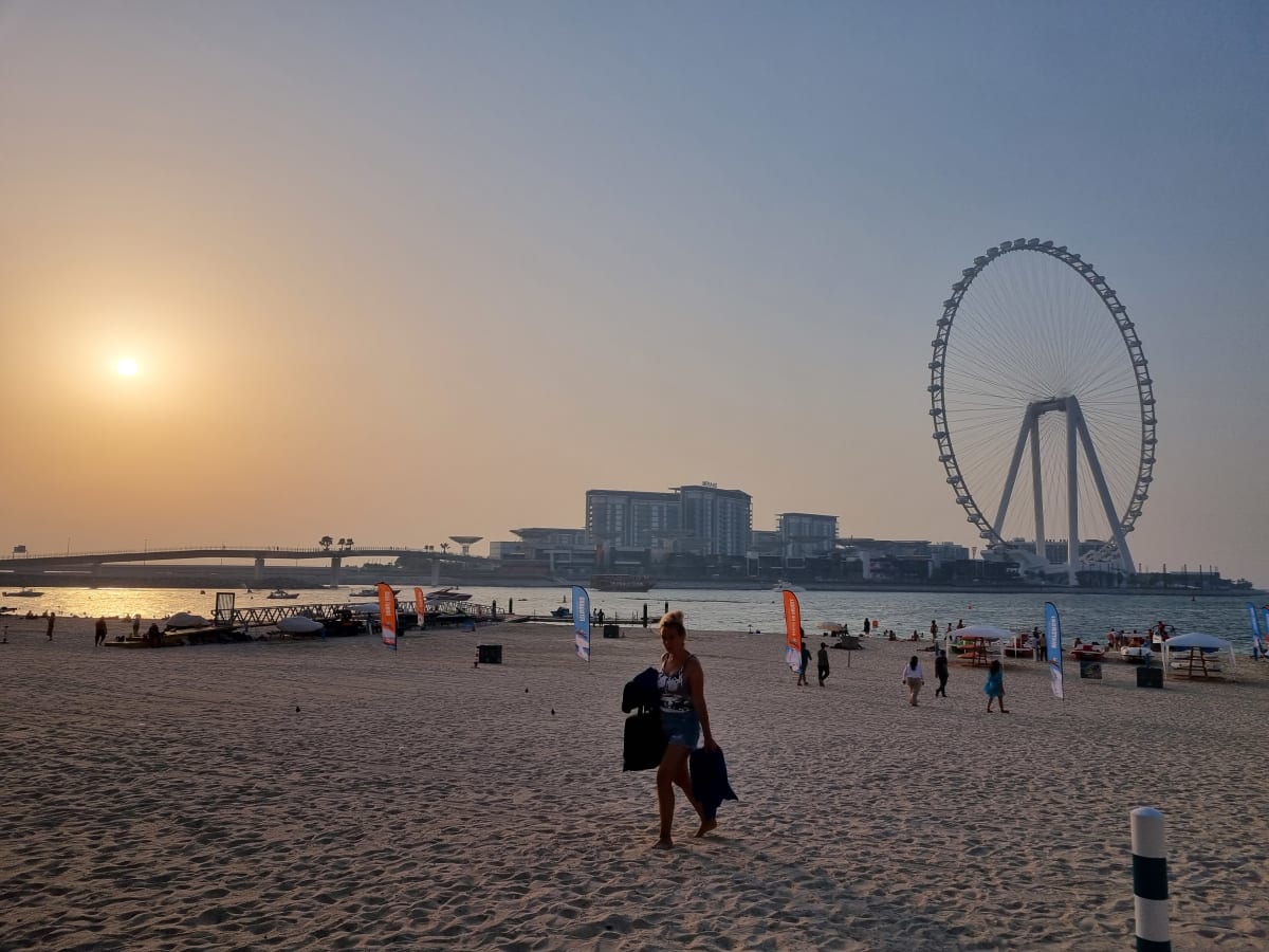 Největší ruské kolo světa Ain Dubai bylo slavnostně otevřeno v říjnu.