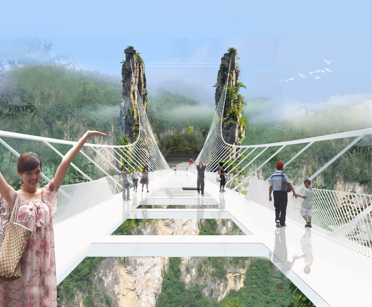 Nejdelší prosklený most světa - Obrázek 1