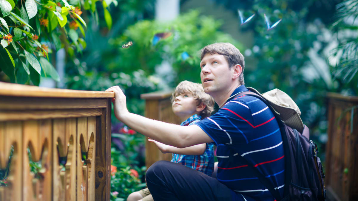 Botanická zahrada naučí děti vnímat přírodu.