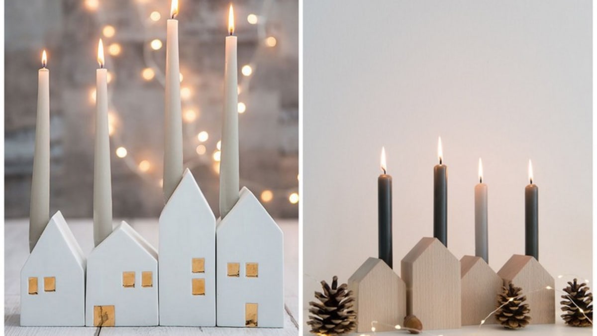 Adventní věnce a svícny, které vydrží krásné po celý prosinec 8