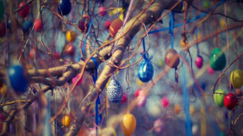 Hravé velikonoční dekorace