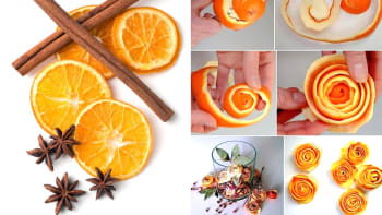 Vyrobte si dekorace z pomeranče! Jak ho sušit a co z něj vytvořit?