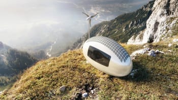 Geniální! Ecocapsule na sluneční záření může stát kdekoliv v divočině