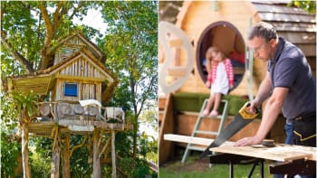 Splňte dětem sen a postavte jim domek na stromě. Důležitá je bezpečnost a zábavné vychytávky
