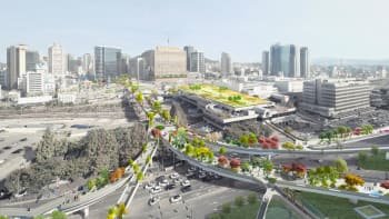 Nevyužitá dálnice v Jižní Koreji se změní v park