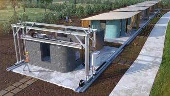 Levné bydlení z 3D tiskárny: Podívejte se, jak budou vypadat moderní domy za 200 tisíc korun