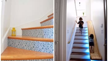 Šikovné tipy, jak vylepšit schodiště: Přeměňte ho na designový skvost či úložný prostor