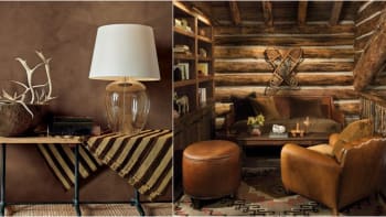 Dřevo a kůže: Zařiďte si dokonalý interiér podle božského Ralpha Laurena
