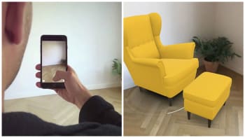 VIDEO: IKEA přichází s revoluční mobilní aplikací. Než si nábytek koupíte, vyzkoušíte si ho virtuálně doma