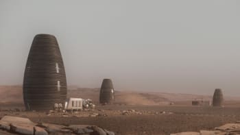 Takhle se bude bydlet na Marsu: Podívejte se do domů budoucnosti z 3D tiskárny