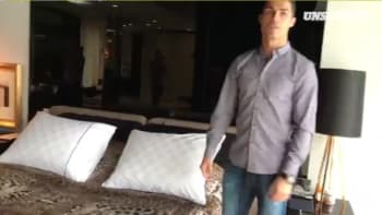 Nakoukněte k Cristianu Ronaldovi domů:  Hvězda Real Madridu má doma fakt divné věci