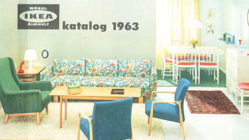 Takhle vypadal ideální domov podle IKEA. Podívejte se do katalogů od roku 1951