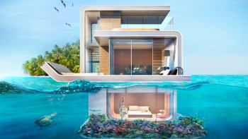 Za 50 milionů korun můžete mít dům s ložnicí pod vodní hladinou