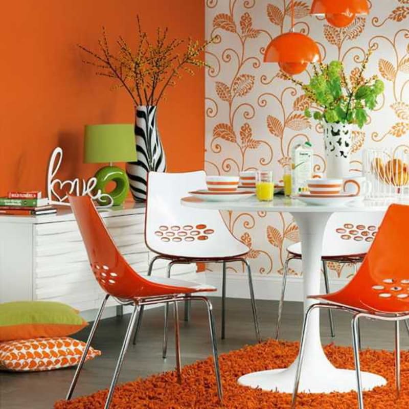 Oranžové interiéry - Obrázek 4