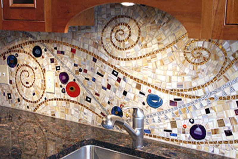 Mozaiky v kuchyni - Obrázek 3