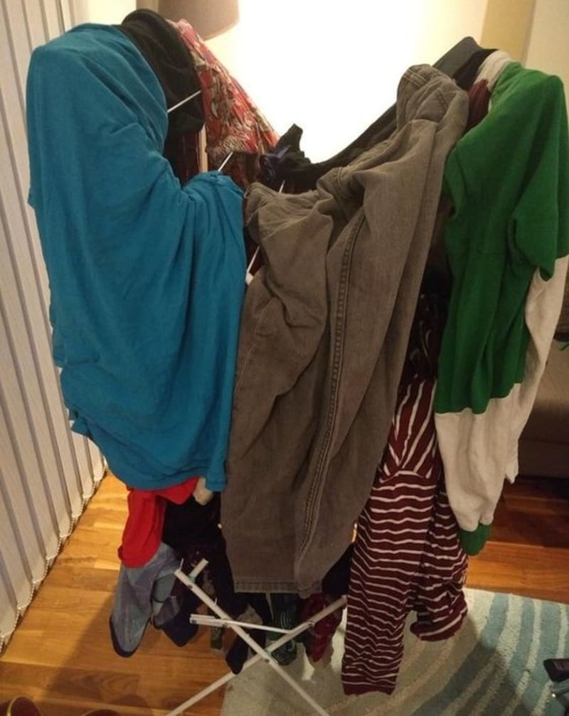 1. Věšení prádla má svá pravidla.