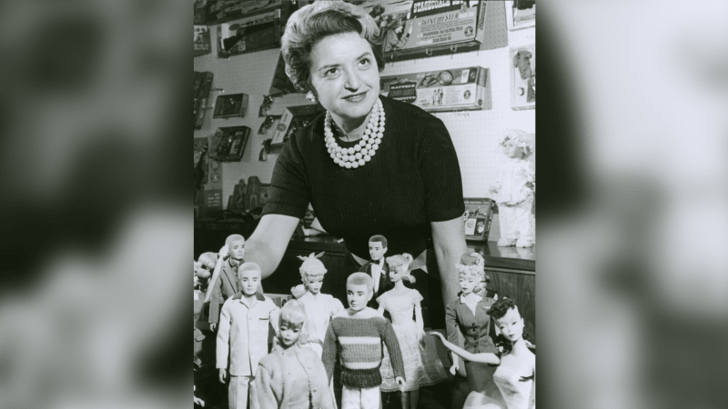 Ruth Handlerová vytvořila jednu z nejúspěšnějších hračkářských společností na světě Mattel. 