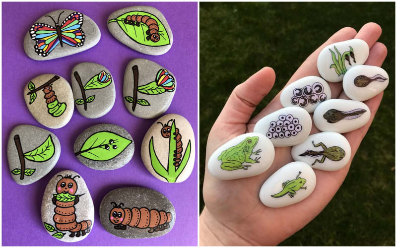 Malované kamínky, které dětem pomůžou s učením 7