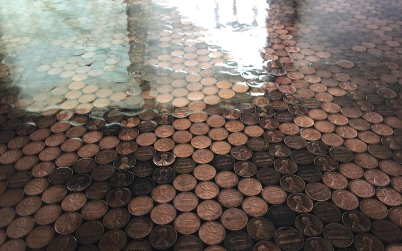 Podlaha z mincí - Obrázek 11