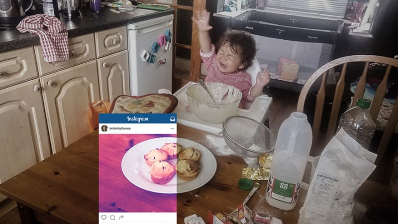 Iluze versus realita: 5 fotek, které odhalují pravdu za dokonalými obrázky jídla na sociálních sítích