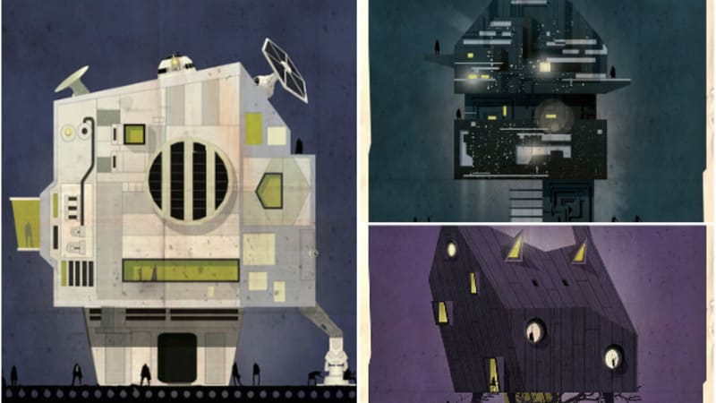 Lucas, Scott, Lynch – Architekt nakreslil režisérům domy podle jejich filmového stylu