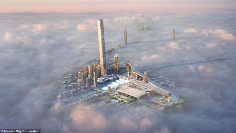 V Dubaji vznikne nejvyšší obytná stavba na světě. Součástí bude sjezdovka dlouhá 1,2 km