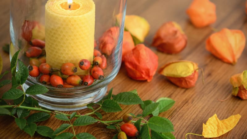 Originální nápady na dekorace se svíčkami aneb Rozsviťte si pošmourné podzimní dny