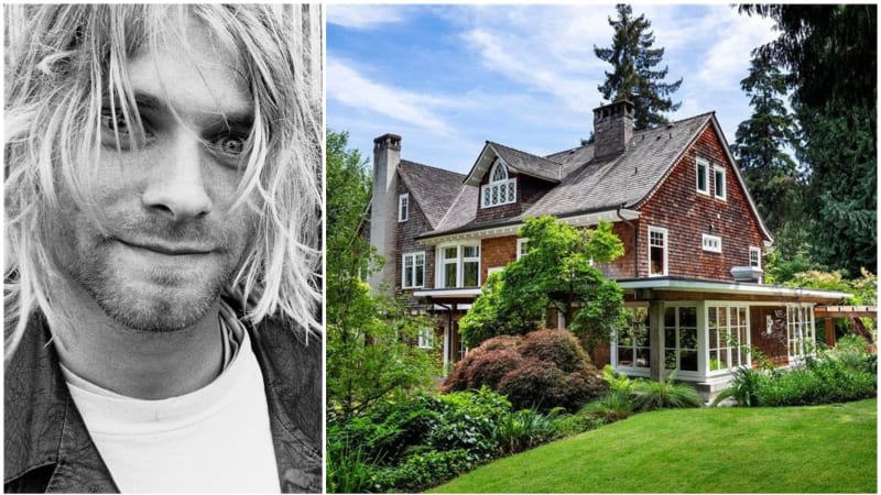 Dům, kde spáchal sebevraždu Kurt Cobain, je na prodej. Kolik peněz si fanoušci musí připravit?
