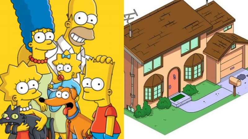VIDEO: Dům ze Simpsonů opravdu existuje. Kde ho najdeme a kdo v něm žije?