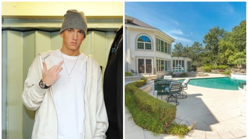 Eminem prodává svoje megasídlo za směšnou cenu. Neuvěříte, kolik v něm má ložnic! Podívejte se