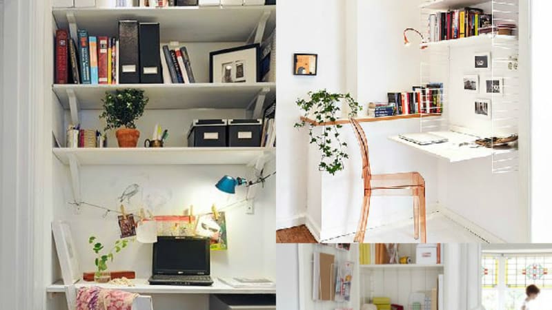 20 tipů, jak dostat i do malého bytu pracovní místo