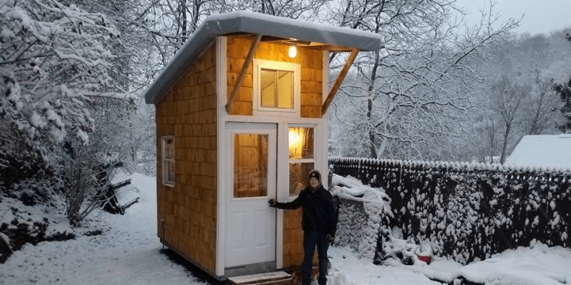 Teenager si postavil vlastní dům - Obrázek 5