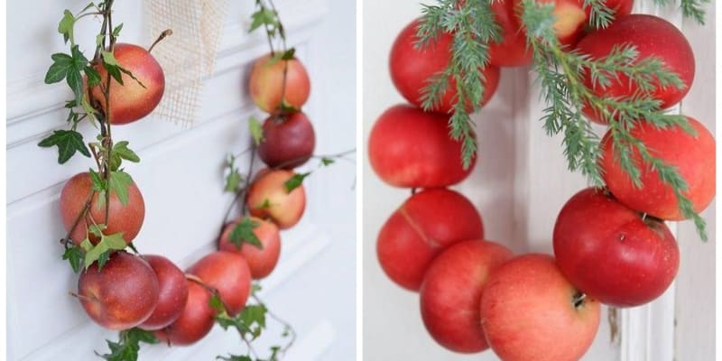 Jablíčkové dekorace vás doprovodí na cestě od podzimu do Vánoc 3