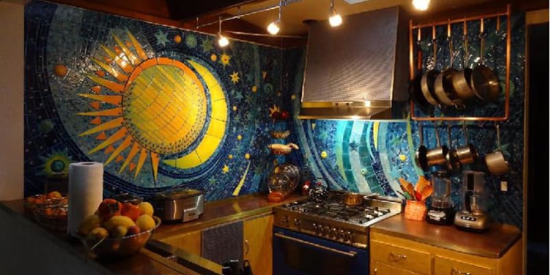 Mozaiky v kuchyni - Obrázek 4