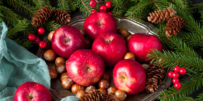 Jablíčkové dekorace vás doprovodí na cestě od podzimu do Vánoc 1