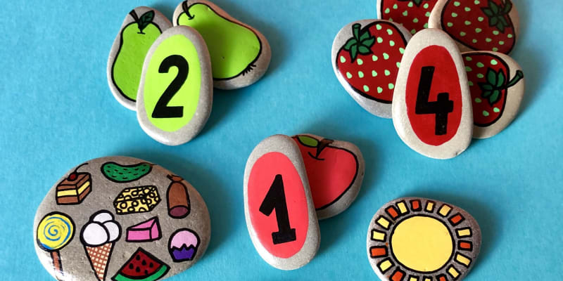 Malované kamínky, které dětem pomůžou s učením 4
