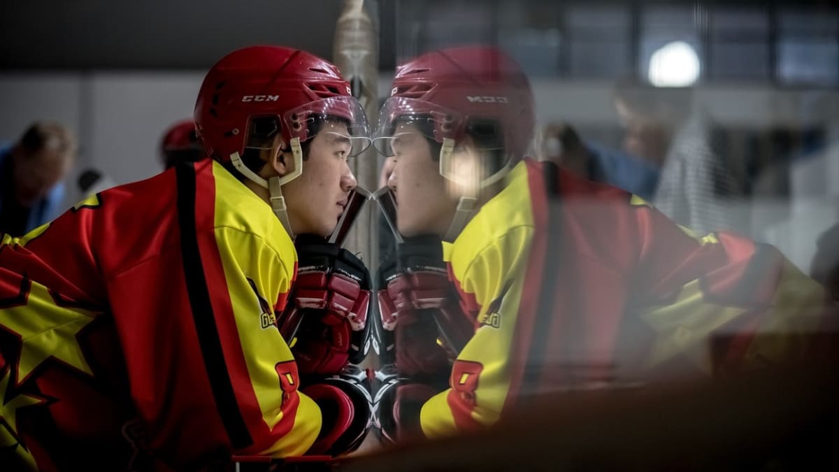 Čínští hokejisté musí dokázat, že si místo na olympijských hrách aspoň trochu zaslouží. (Ilustrační foto)