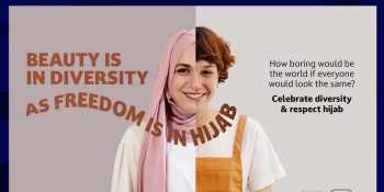 Kampaň na podporu nošení hidžábu končí. Rada Evropy ji stopla po kritice Francie