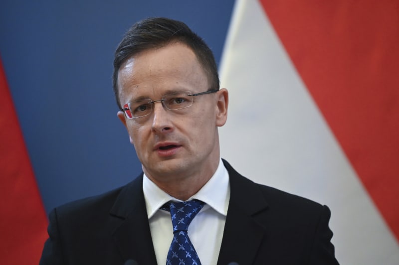 Maďarský ministr zahraničí Péter Szijjártó
