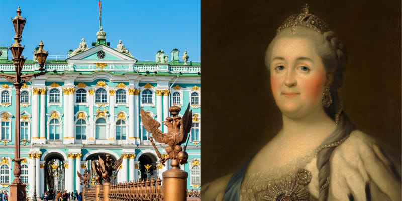 Kateřina Veliká a Zimní palác