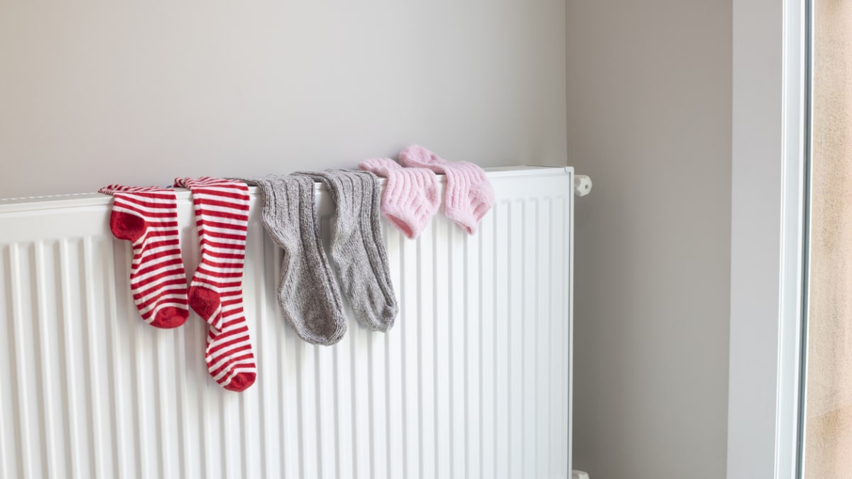 Mokré prádlo na radiátory nepatří