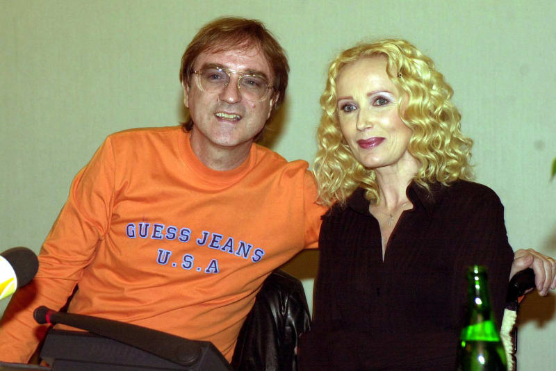 Marika Gombitová s Miroslavem Žbirkou na křtu společného CD