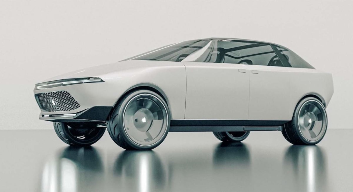 I takto futuristicky by mohl vypadat Apple car.