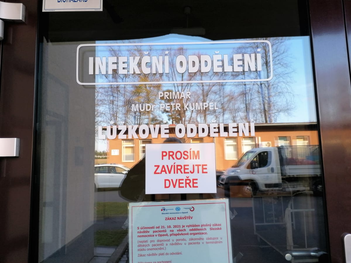 Infekční oddělení Slezské nemocnice v Opavě