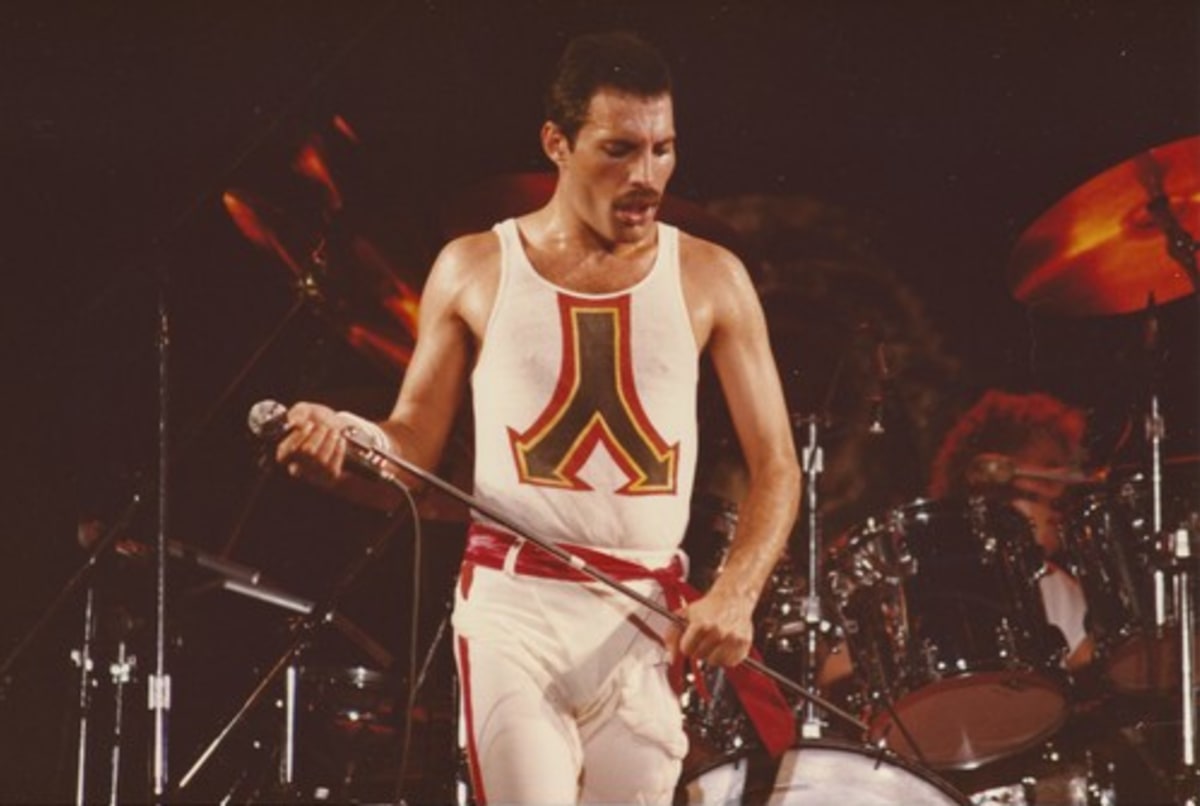 Freddie Mercury byl na pódiu živel.