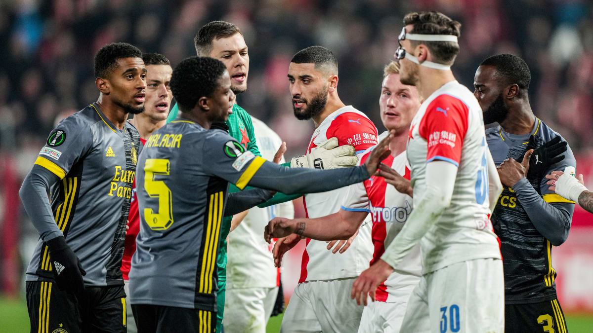 Slávisté nezvládli dotáhnout k vítězství duel s Feyenoordem.